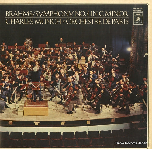 MUNCH, CHARLES brahms; symphony no.1 in c minor AA-8355