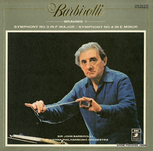 BARBIROLLI, JOHN brahms symphonies 2 EAA-93127B