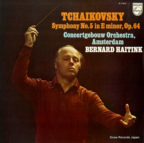 HAITINK, BERNARD tchaikovsky; symphony no.5 in e minor, op.64 X-7563