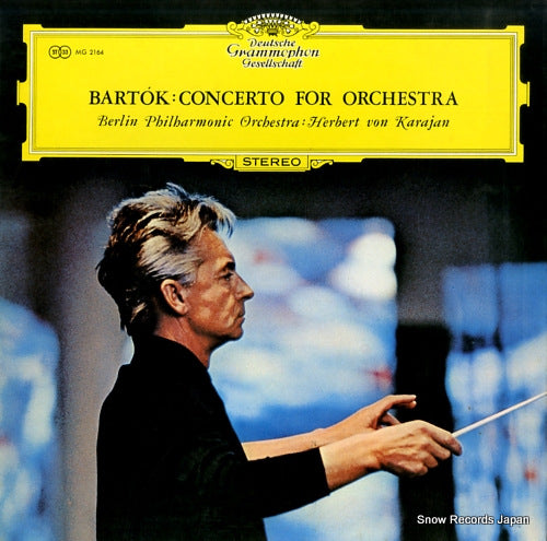 KARAJAN, HERBERT VON bartok; concerto for orchestra MG2164