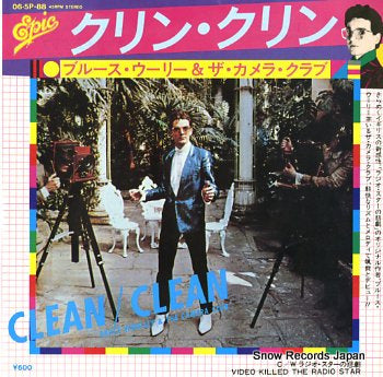 WOOLLEY, BRUCE, AND THE CAMERA CLUB clean clean 06.5P-88