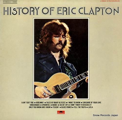 CLAPTON, ERIC history of eric clapton MP9435/6