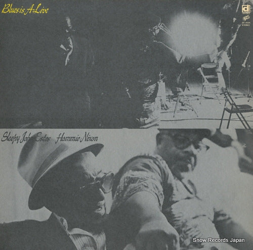 ESTES, JOHN, SLEEPY AND HAMMIE NIXON WITH YUKADAN blues is a-live 3A-2025