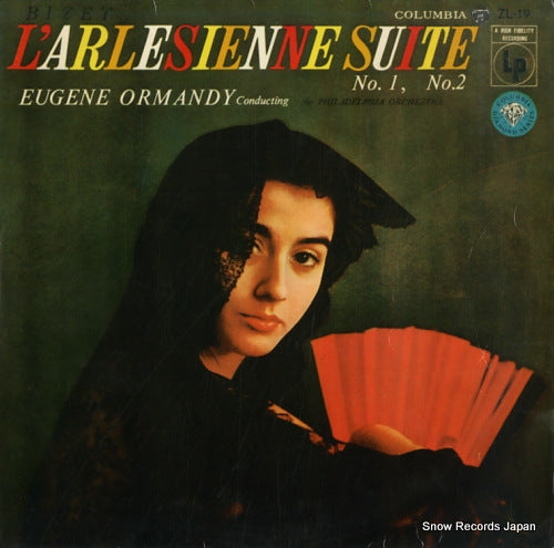 ORMANDY, EUGENE bizet; l'arlesienne suite no.1, no.2 ZL-19
