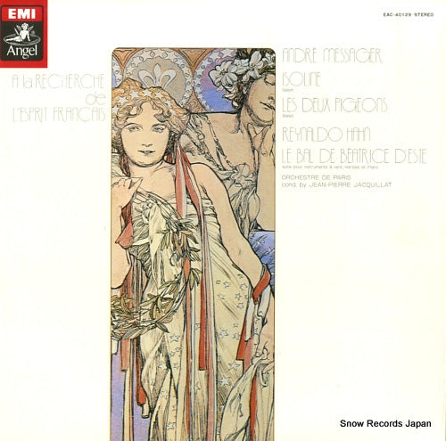 JACQUILLAT, JEAN-PIERRE andre messager; isoline, les deux pigeons EAC-40129