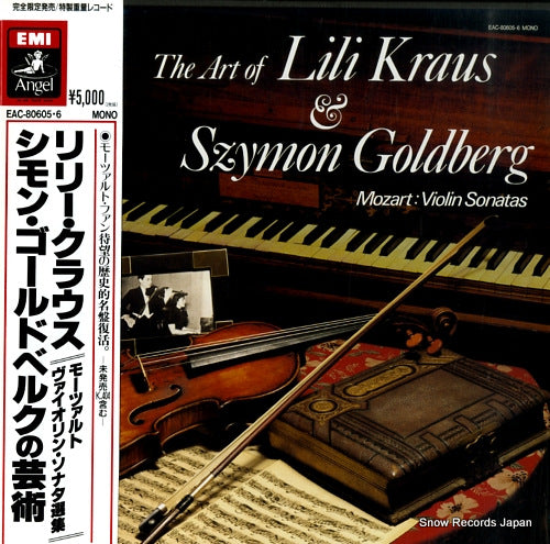 KRAUS, LILI, AND SZYMON GOLDBERG mozart; violin sonatas EAC-80605.6