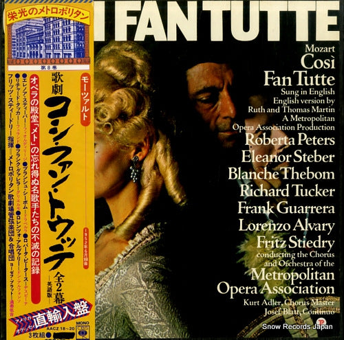 STIEDRY, FRITZ mozart; cosi fan tutte AACZ18-20/Y332670