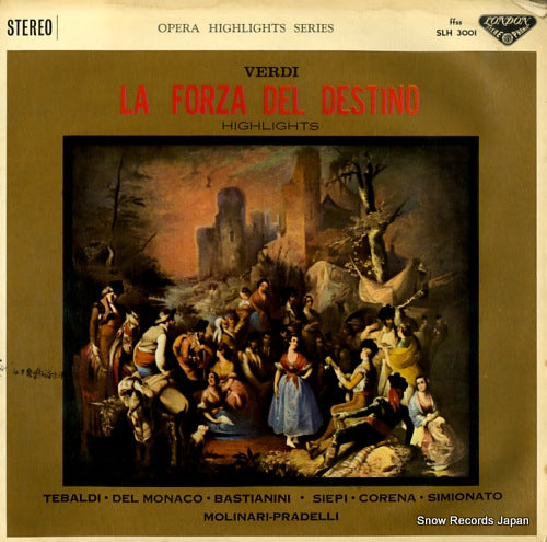 PRADELLI, FRANCESCO MOLINARI verdi; la forza del destino highlights SLH3001