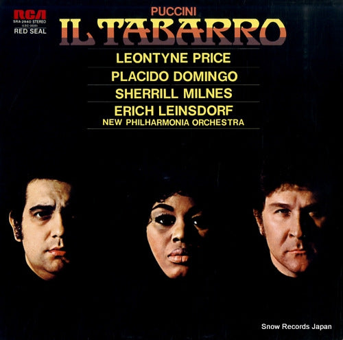 LEINSDORF, ERICH puccini; il tabarro SRA-2940