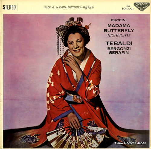 SERAFIN, TULLIO puccini; madama butterfly highlights SLH3002
