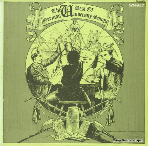 KUNZ, ERICH the best of german university songs SLA6406
