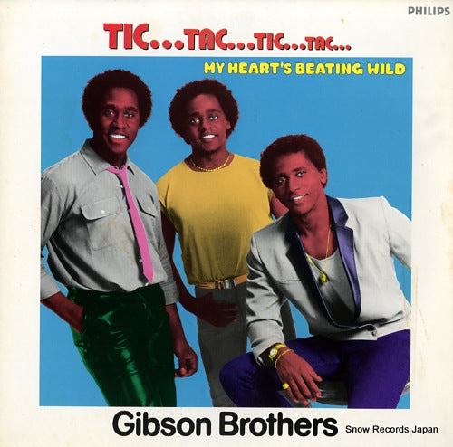 GIBSON BROTHERS tic tac tic tac (my heart's beating wild) 25PP-107