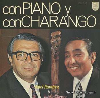 RAMIREZ, ARIEL Y JAIME TORRES con piano y con charango FDX-349