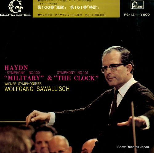 SAWALLISCH, WOLFGANG haydn; symphony no.100 "military" & symphony no.101 "the clock" FG-12