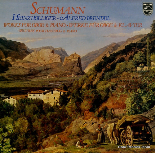 HOLLIGER, HEINZ, AND ALFRED BRENDEL schumann; works for oboe & piano 25PC-104