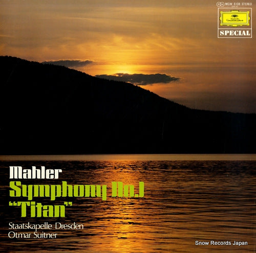 SUITNER, OTMAR mahler; symphony no.1 "titan" MGW5108