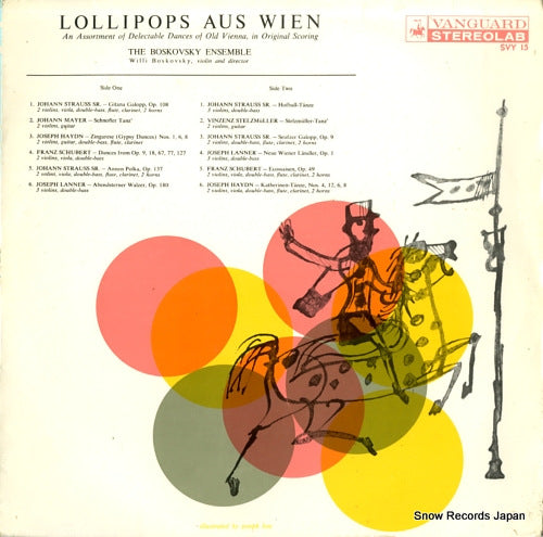 BOSKOVSKY, WILLI lollipops aus wien SVY15