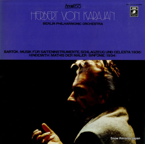 KARAJAN, HERBERT VON bartok; musik fur saiteninstrumente, schlagzeug und celesta (1936~ EAC-70179