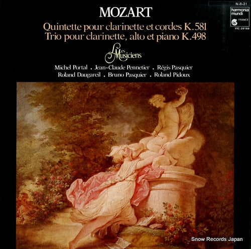 LES MUSICIENS mozart; quintette pour clarinette et cordes k.581 VIC-28169