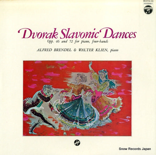 BRENDEL, ALFRED, AND WALTER KLIEN dvorak; slavonic dances OS-2731-VX
