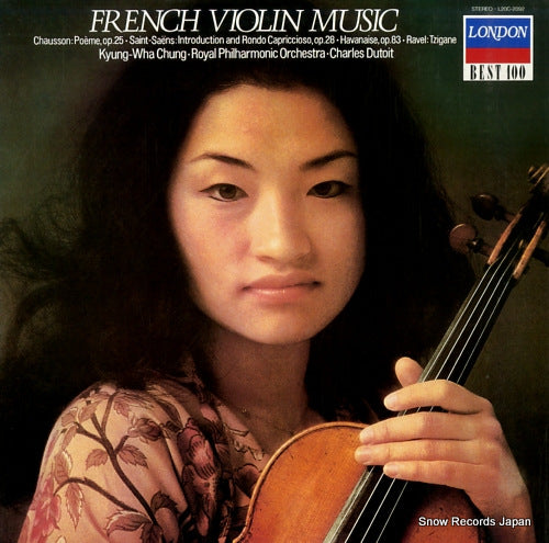 CHUNG, KYUNG-WHA french violin music L20C-2092