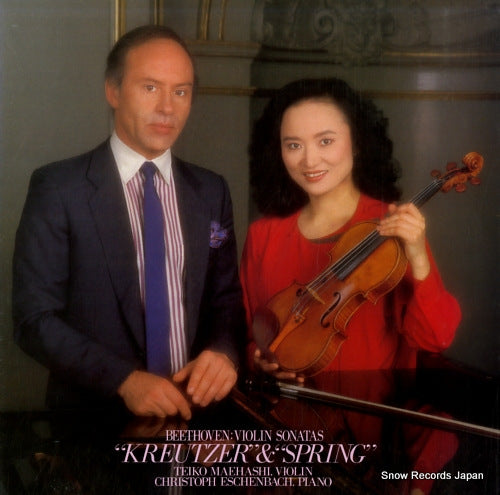 MAEHASHI, TEIKO beethoven; violin sonatas "kreutzer" & "spring" 28AC2153