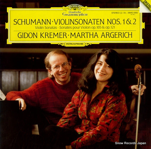 ARGERICH, MARTHA schumann; violinsonaten nos.1 & 2 28MG0950