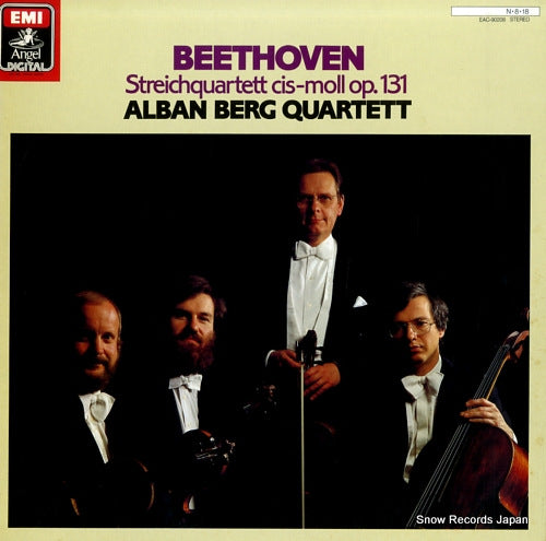 ALBAN BERG QUARTETT beethoven; streichquartett cis - moll op.131 EAC-90208