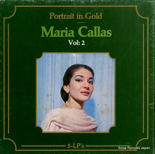 CALLAS, MARIA portrait in gold vol.2 DMC-01/07/09/08/11