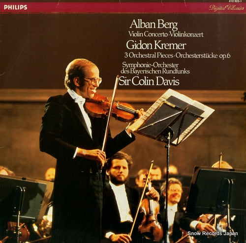 KREMER, GIDON berg; violin concerto 412523-1