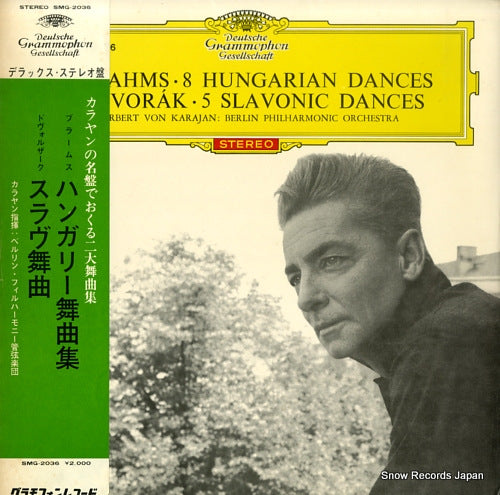 KARAJAN, HERBERT VON brahms; 8 hungarian dances SMG-2036