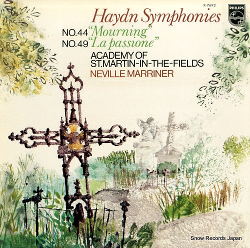 MARRINER, NEVILLE haydn; symphonies no.44 "mourning" & no.49 "la passione" X-7692