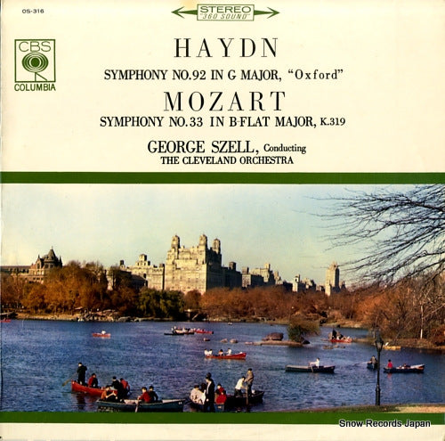 SZELL, GEORGE haydn; symphony no.92 in g major, "oxford" OS-316
