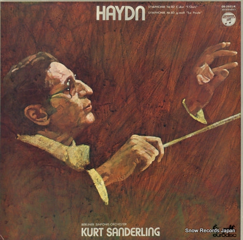 SANDERLING, KURT haydn; symphonie nr.82 c-dur "l'ours" OS-2921-K