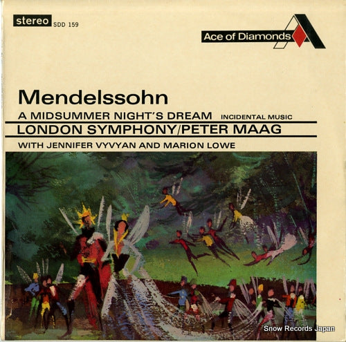 MAAG, PETER mendelssohn; a midsummer night's dream SDD159
