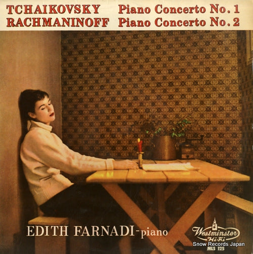 FARNADI, EDITH rachmaninoff; piano concerto no.2 in c minor, op.18 MLS125