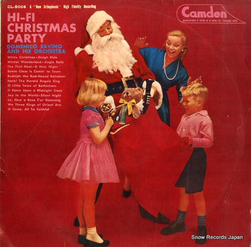 SAVINO, DOMENICO, AND HIS ORCHESTRA hi - fi christmas party CL-5006