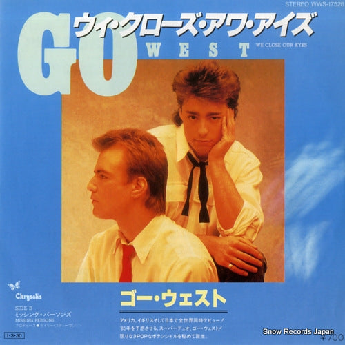 GO WEST we close your eyes WWS-17528
