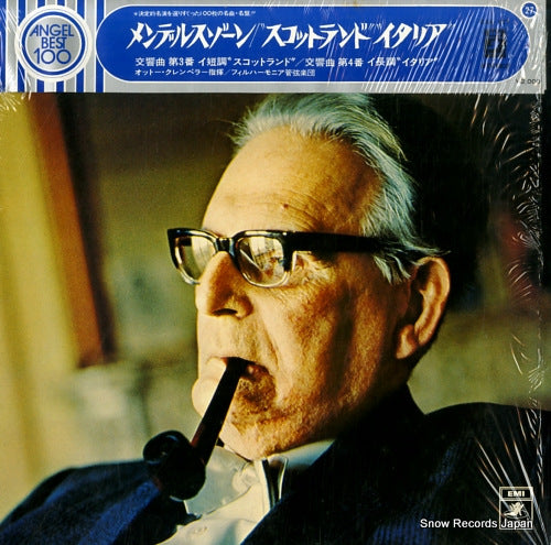 KLEMPERER, OTTO mendelssohn; symphony no.3 in a minor, "scotch" EAA-127