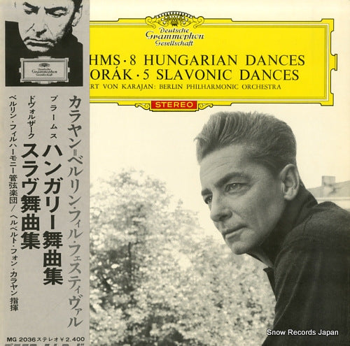 KARAJAN, HERBERT VON brahms; 8 hungarian dances MG2036