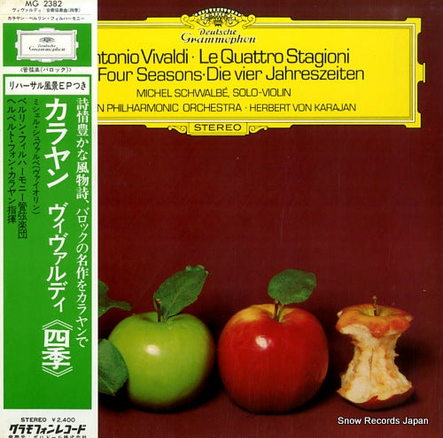 KARAJAN, HERBERT VON antonio vivaldi; le quattro stagioni MG2382