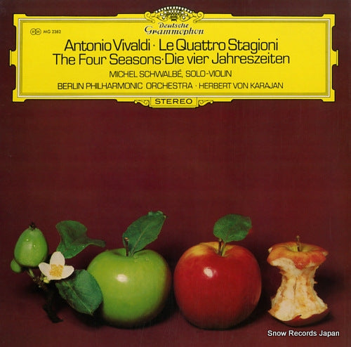 KARAJAN, HERBERT VON antonio vivaldi; le quattro stagioni MG2382