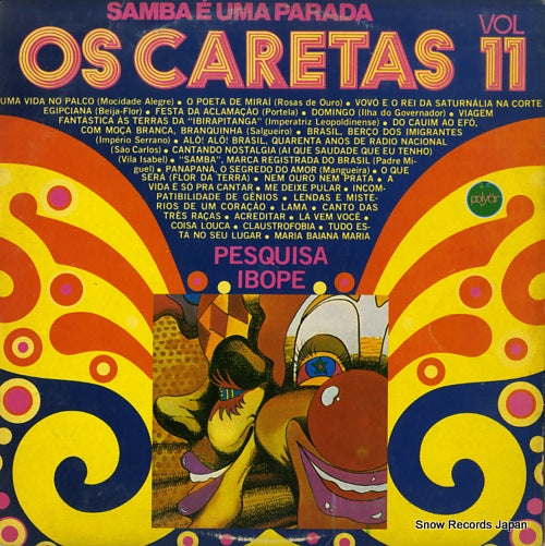 OS CARETAS samba e uma parada vol.11 2494582