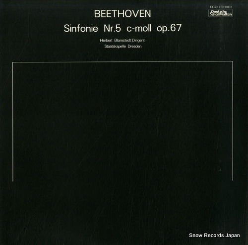 BLOMSTEDT, HERBERT beethoven; sinfonie nr.5 c-moll op.67 ET-5011