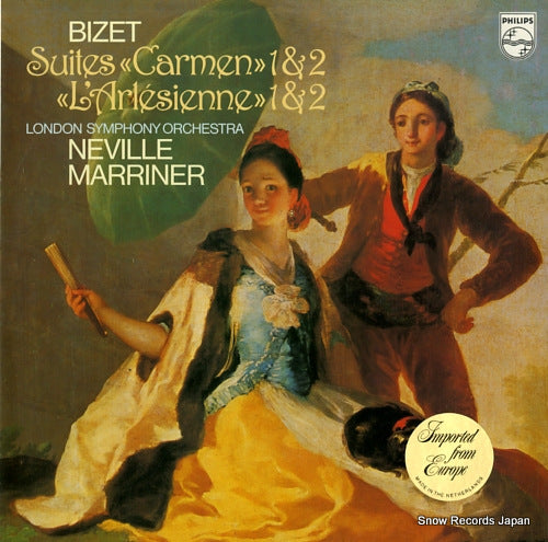 MARRINER, NEVILLE bizet; suites "carmen" 1 & 2 9500566