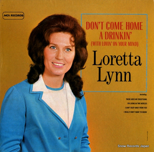 LYNN, LORETTA don't come home a drinkin' (with lovin' on your mind) MCA-113