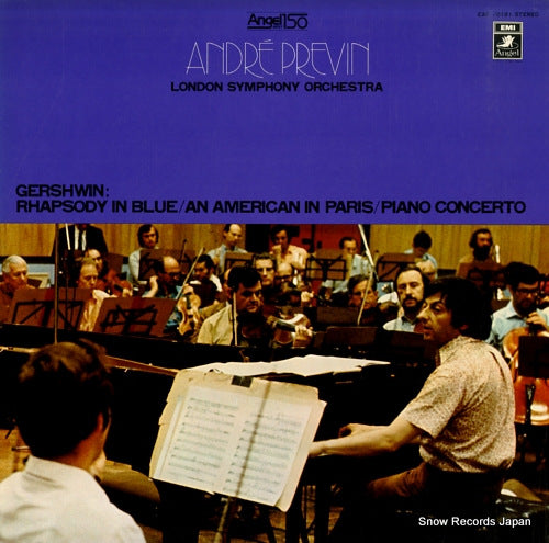 PREVIN, ANDRE gershwin; rhapsody in blue EAC-70181