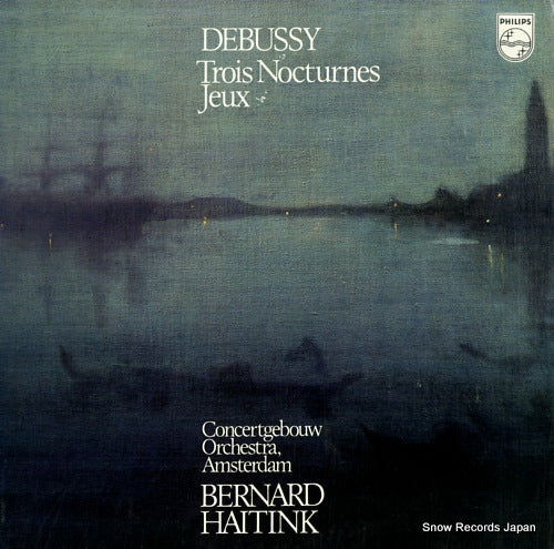 HAITINK, BERNARD debussy; trois nocturnes/jeux 25PC-82