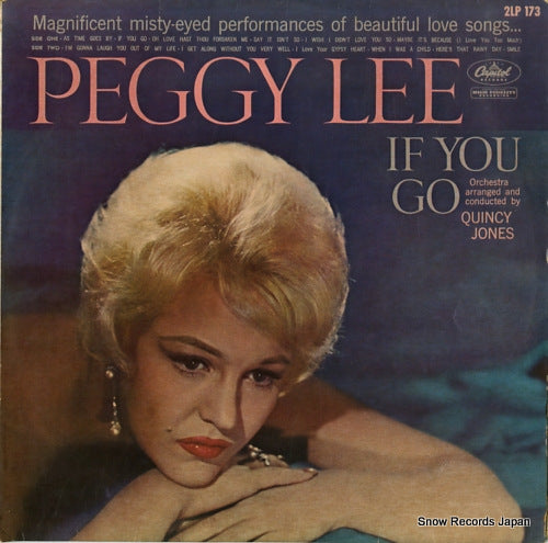 LEE, PEGGY if you go 2LP173
