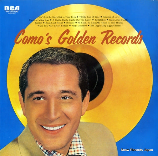 COMO, PERRY como's golden records RPL-2029(M)